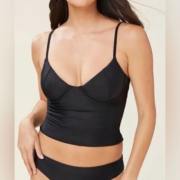 Andie The Canary Tankini Top - Picture 1 of 7